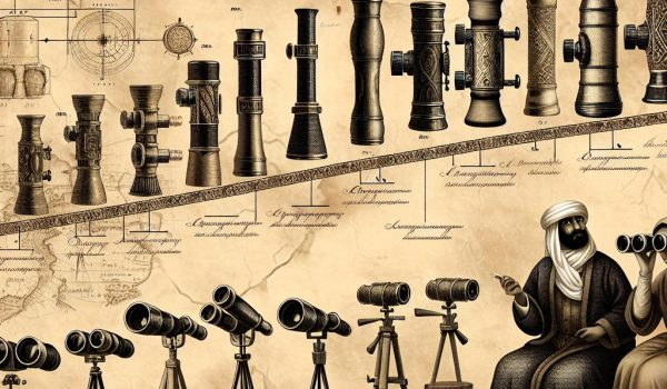 The history of binoculars.