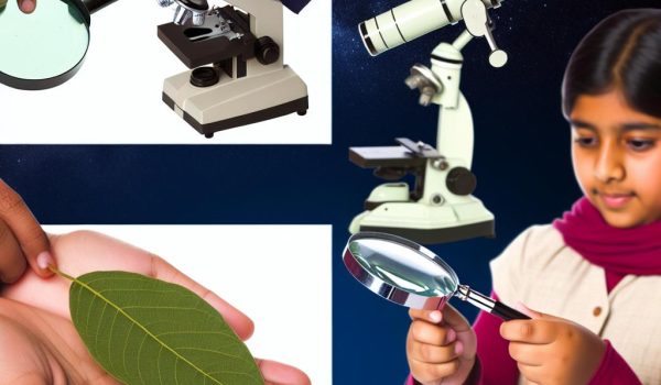 The role of magnification in optical tools.
