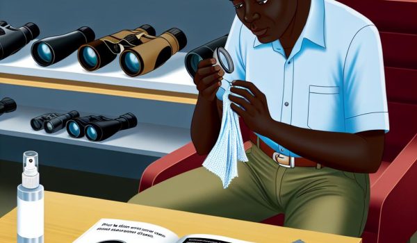 How to clean and maintain binocular lenses.