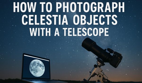 How to photograph celestial objects with a telescope.