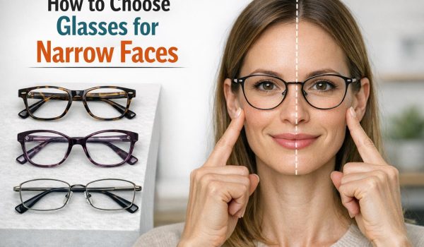 How to choose glasses for narrow faces