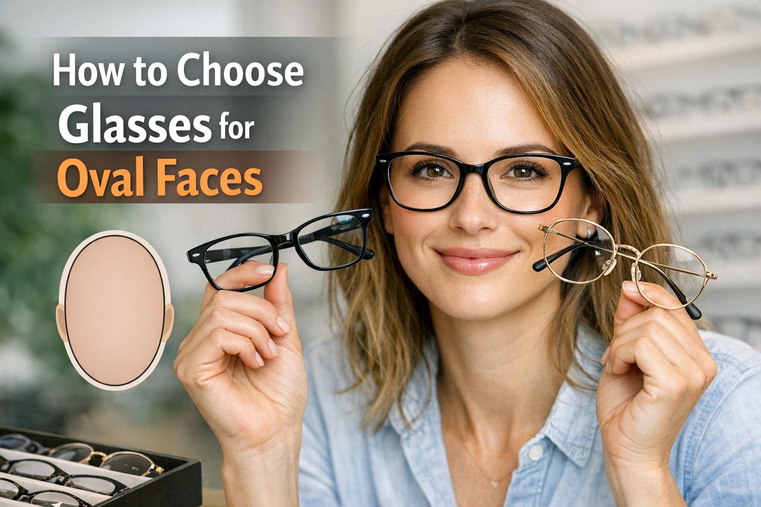 How to choose glasses for oval faces