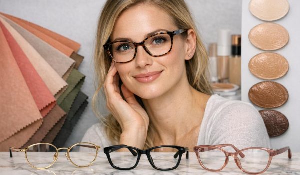 How to choose glasses that complement your skin tone