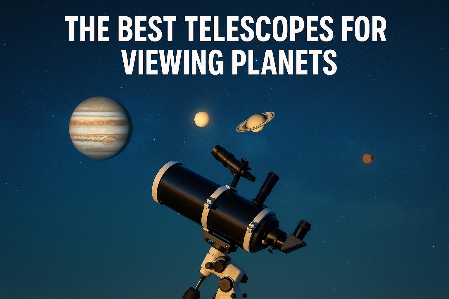 The best telescopes for viewing planets.