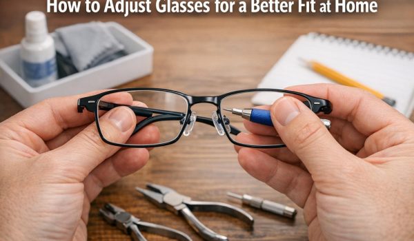 How to adjust glasses for a better fit at home