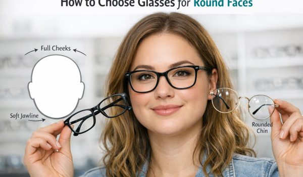 How to choose glasses for round faces