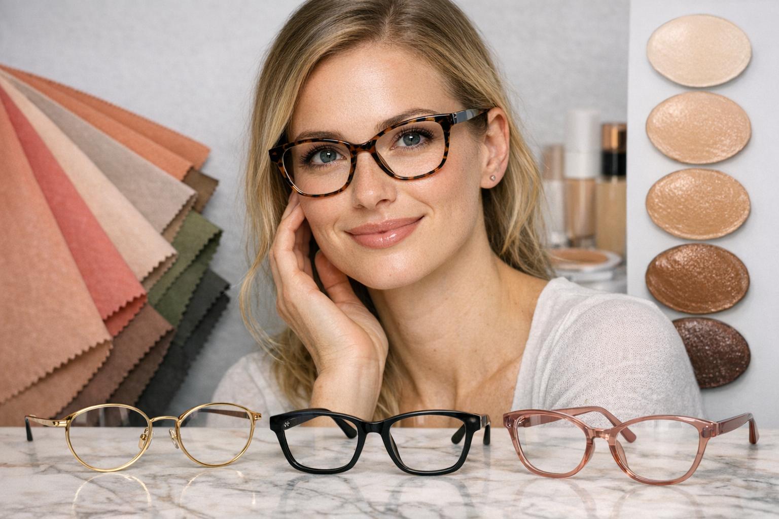How to choose glasses that complement your skin tone