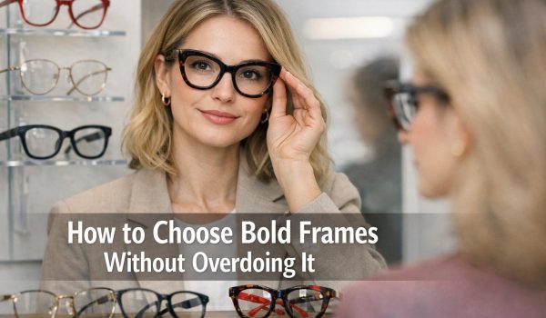 How to choose bold frames without overdoing it