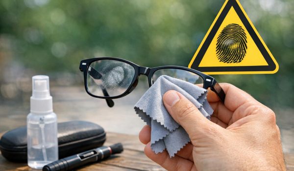 How to avoid smudges on lenses during the day