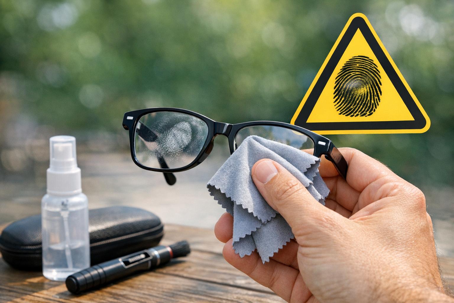 How to avoid smudges on lenses during the day