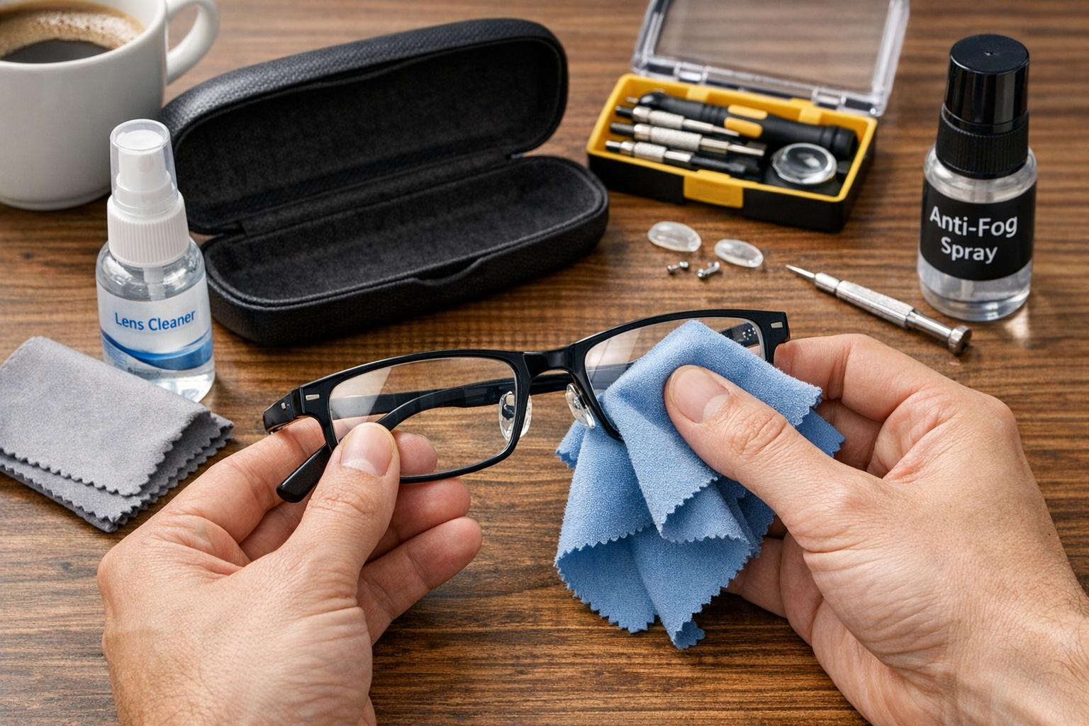 How to maintain glasses so they last longer